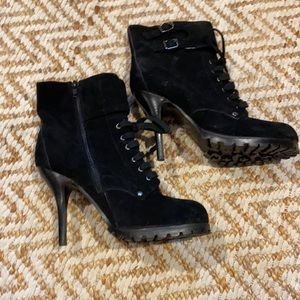 New lace up heels